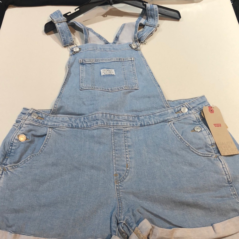 New Levi’s Plus Shortall Short Fused Scarf Size 16